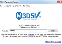 M3D5 Password Manager - Менеджер паролей